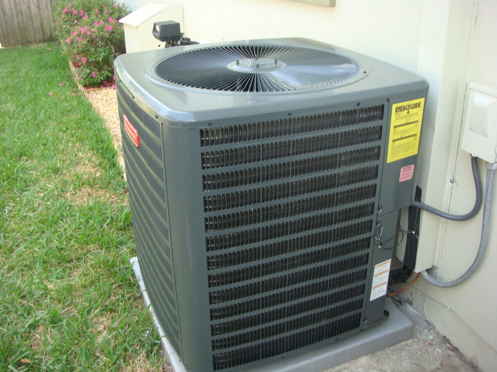 HVAC system inspection photo