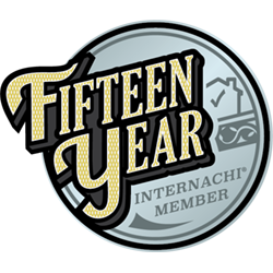 15-year InterNACHI member badge